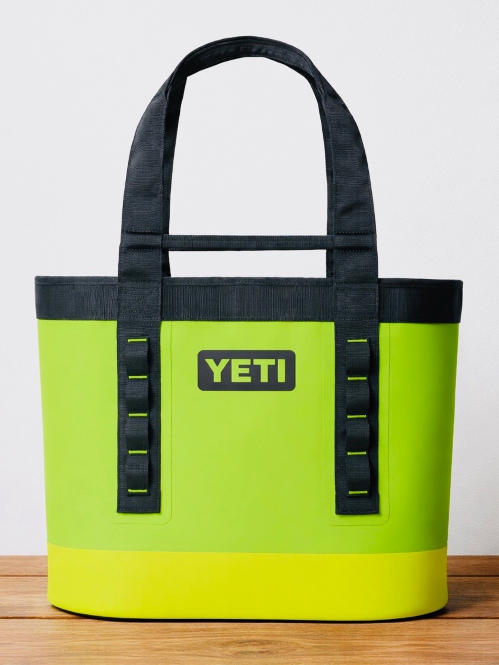 YETI Lime Green & Black Camino 35 Carry All Tote in Venom